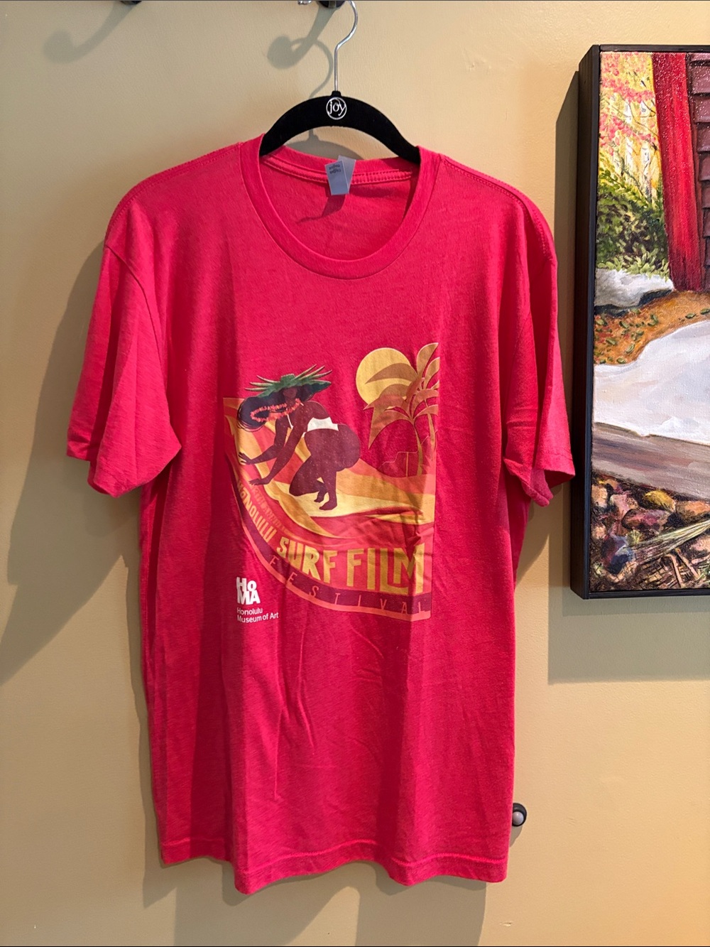 Honolulu Surf Film Festival T-shirt, medium